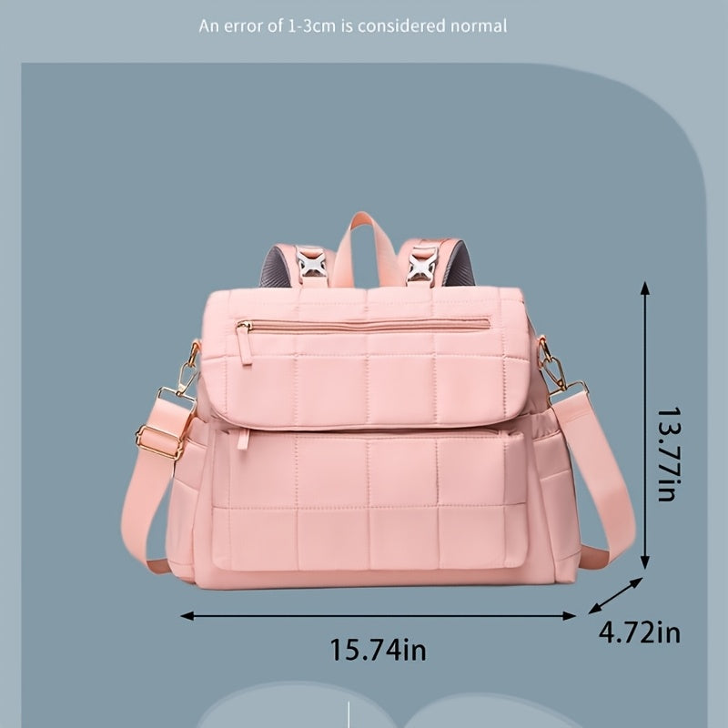 Sac à langer matelassé, se fixe à la poussette, 5 coloris