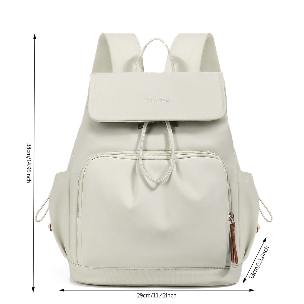 Sac à langer bandoulière double, gris