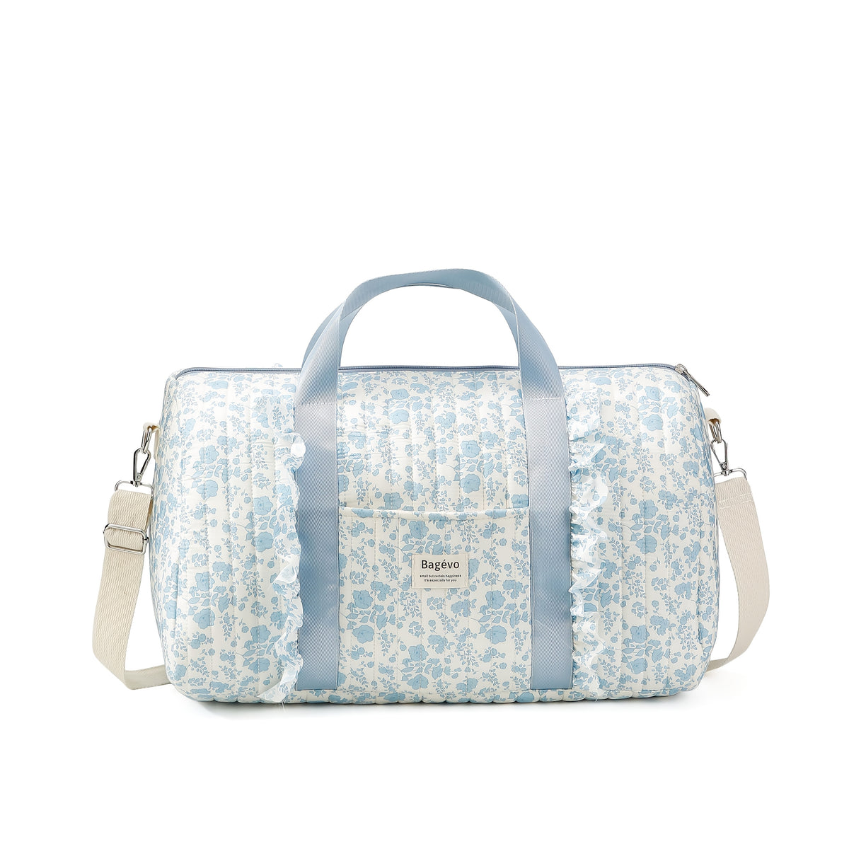 Grand Boston Floral Bleu Image