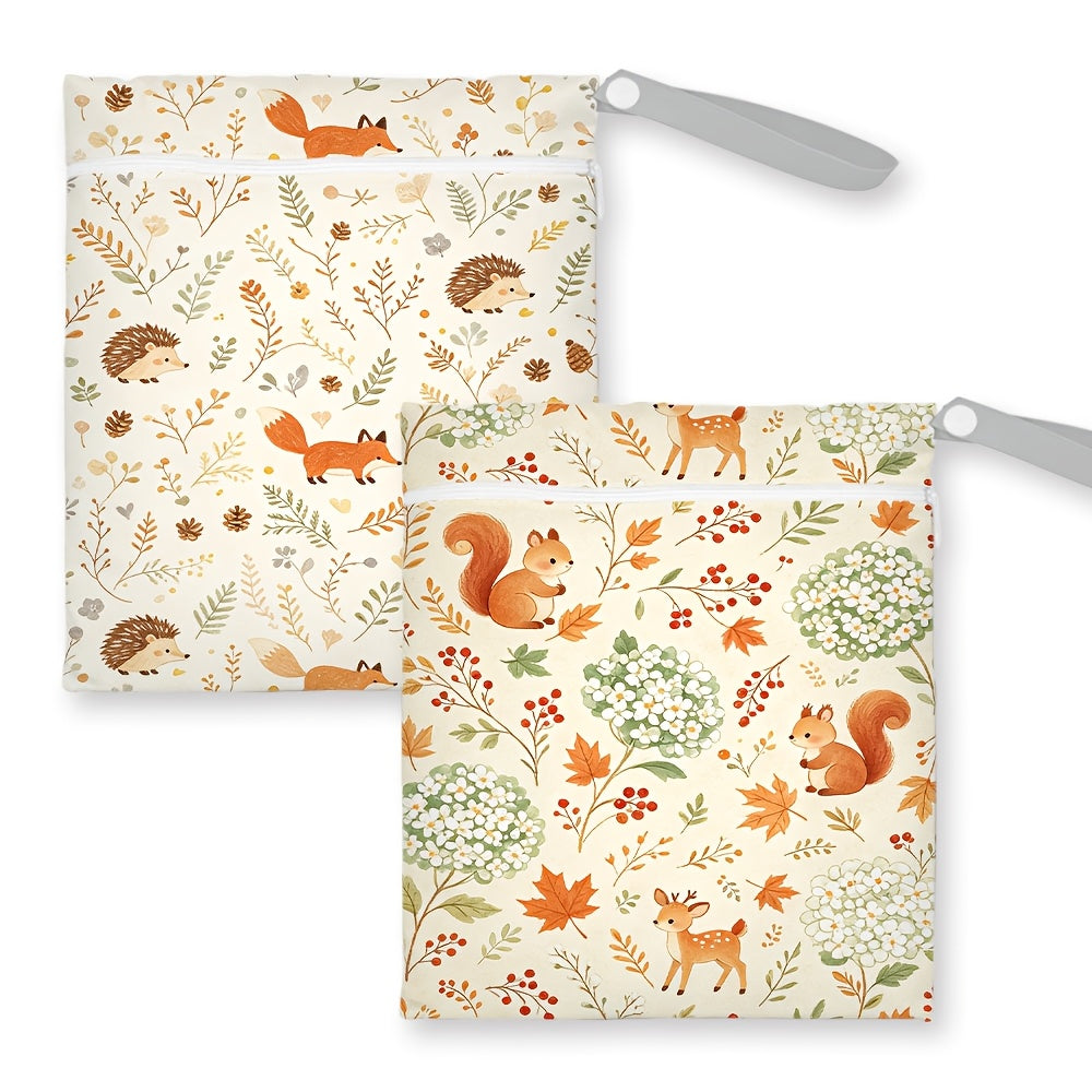 2PC 25cm×20cm Sac imperméable