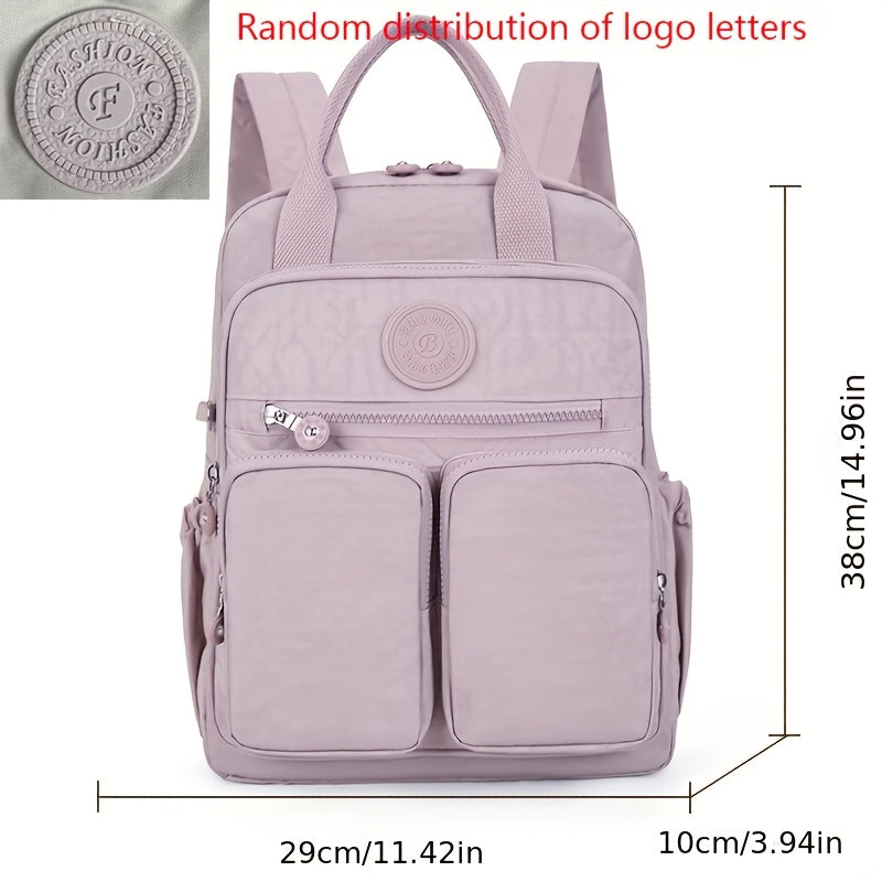 Sac à dos à langer souple, grande contenance