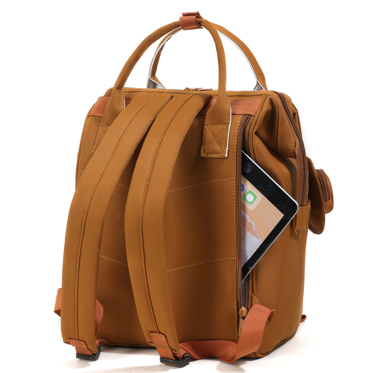 Sac à langer cabas grande ouverture, 3 coloris