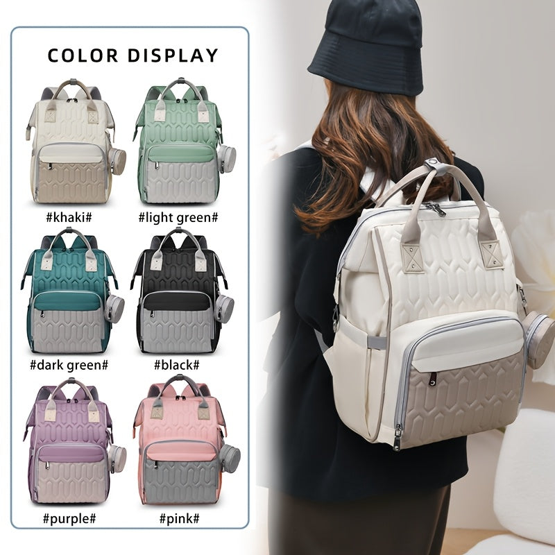 Sac à langer bandoulière rayé, 6 coloris