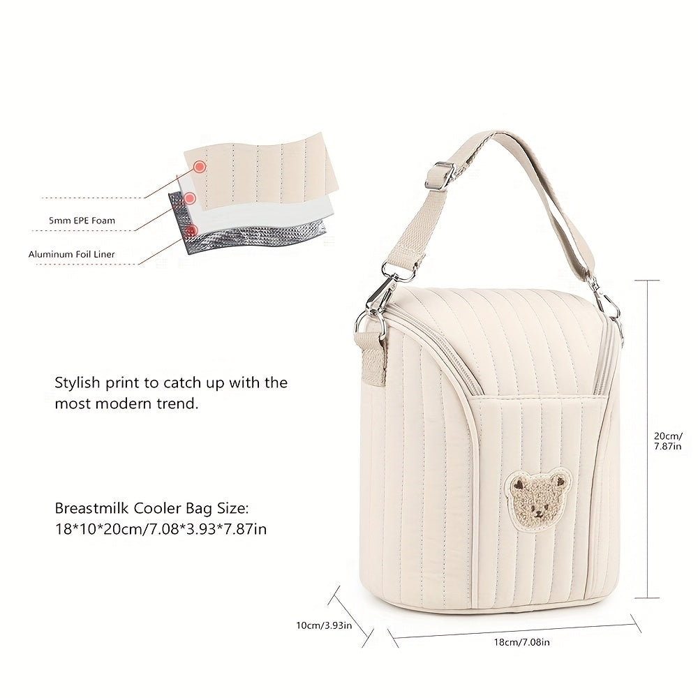 Pochette à langer de voyage, compartiment séparé, 2 coloris
