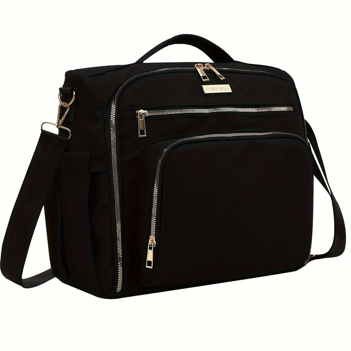 Sac à langer bandoulière format cartable, 2 coloris