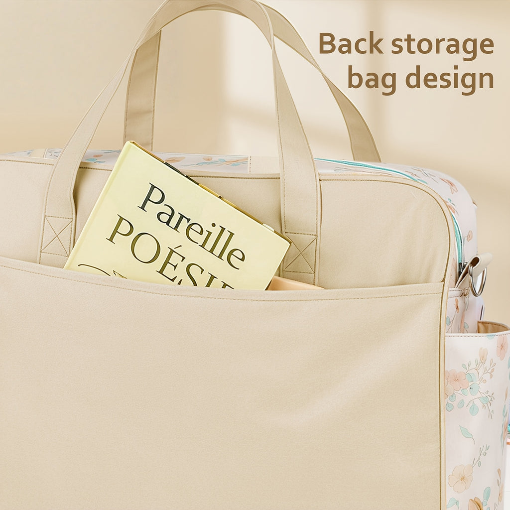 Sac à langer cabas, tapis à langer inclus, 3 motifs