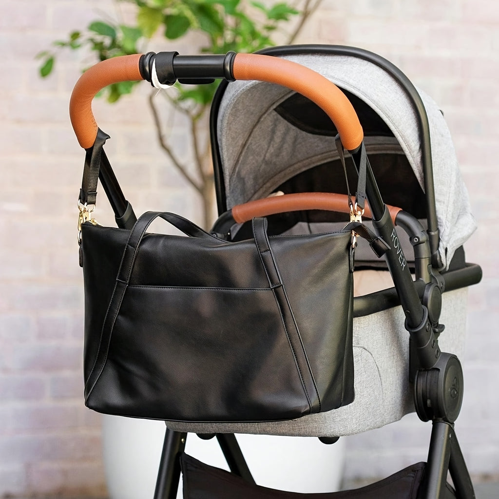 Sac fourre-tout à manche court noir