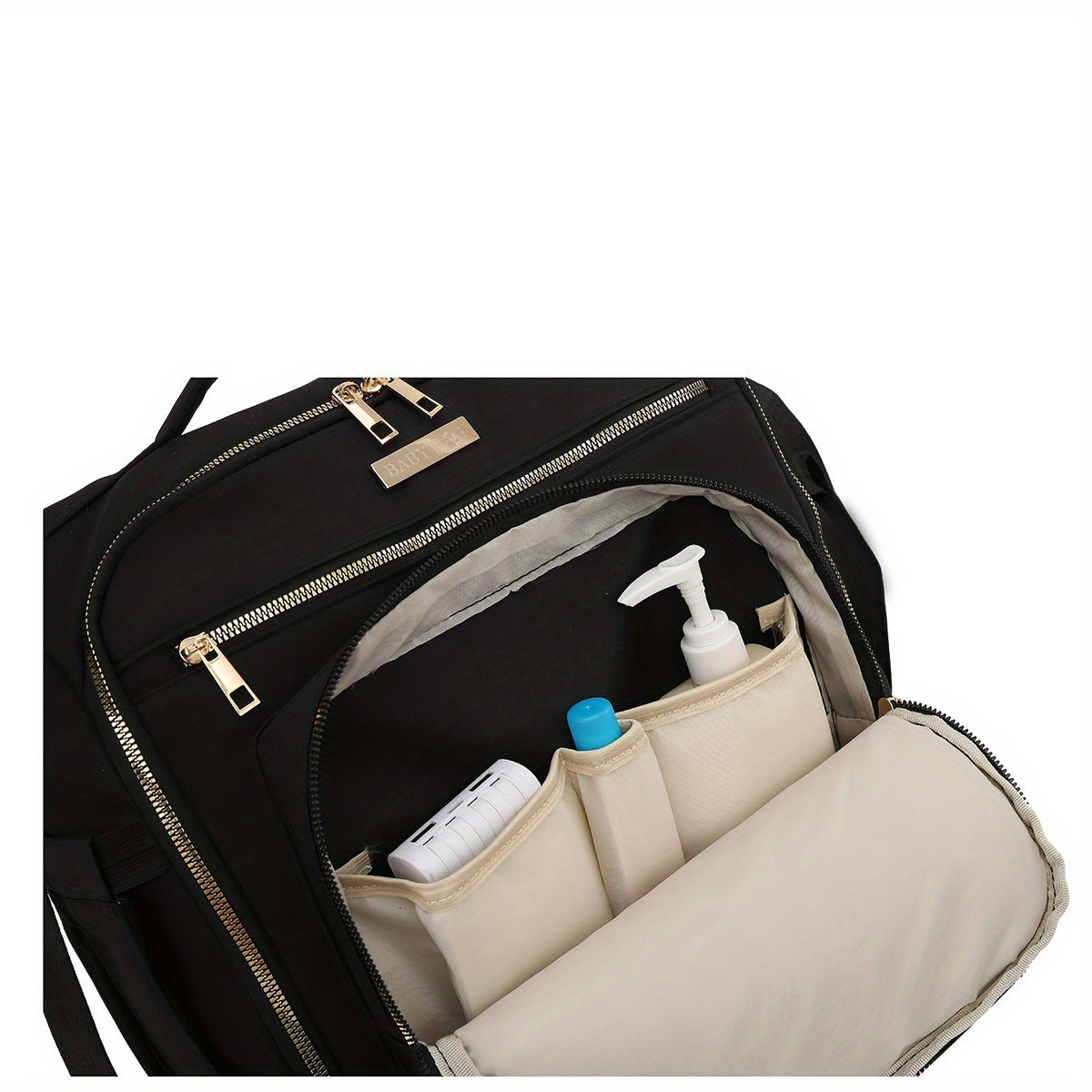 Sac à langer bandoulière format cartable, 2 coloris