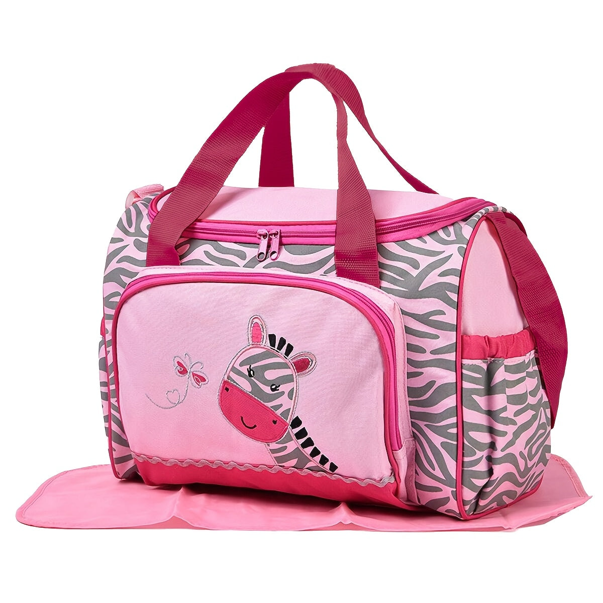 Sac à langer cabas souple, 2 coloris
