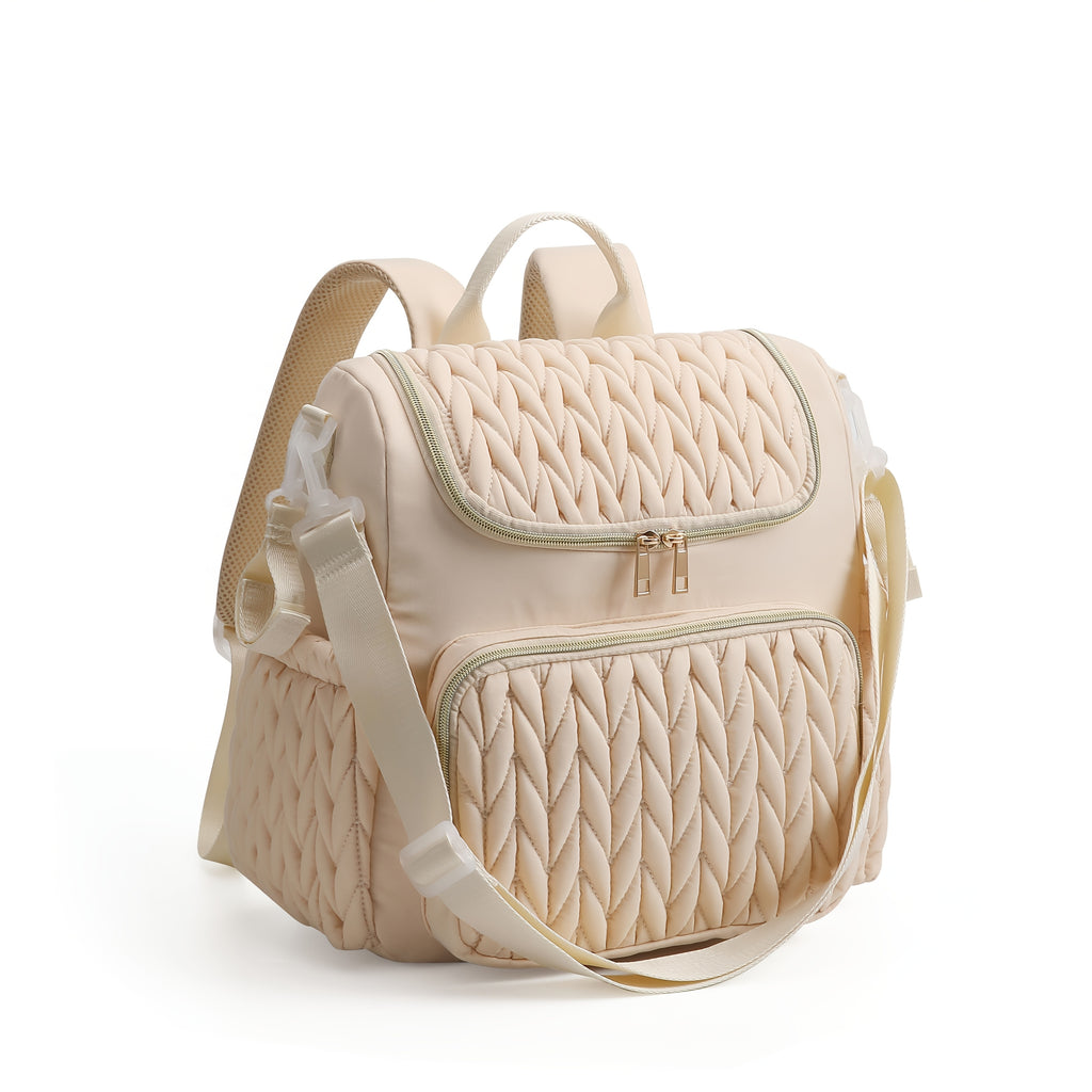 Nouveau Sac Tressé Beige