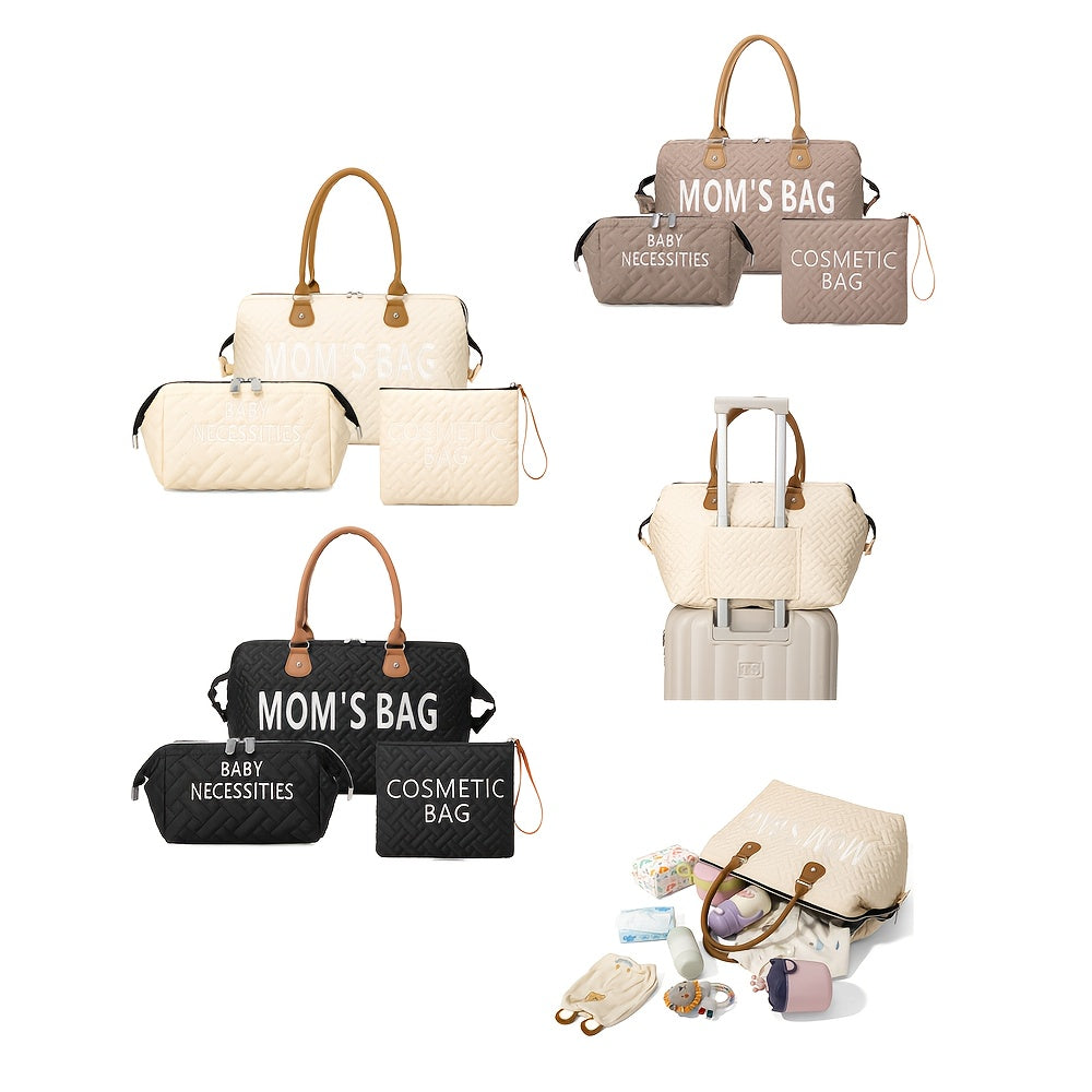 Ensemble sac à langer 3 pièces de voyage, 2 coloris