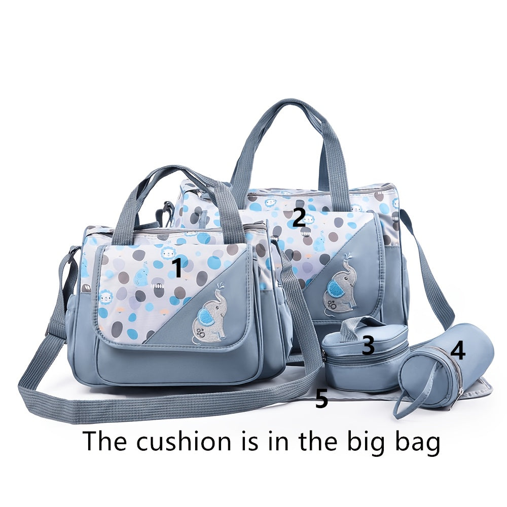 Petit Éléphant Bleu Gris