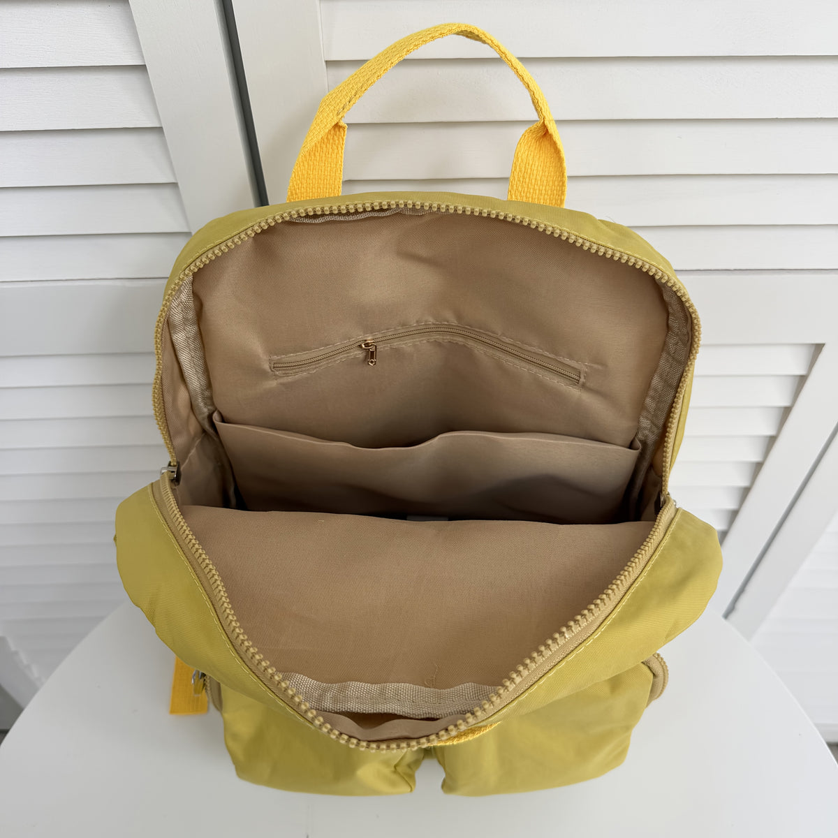 Sac à dos à langer souple, grande contenance