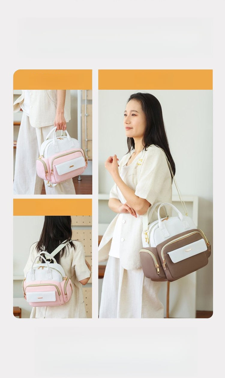 Sac à langer cabas souple, 4 coloris