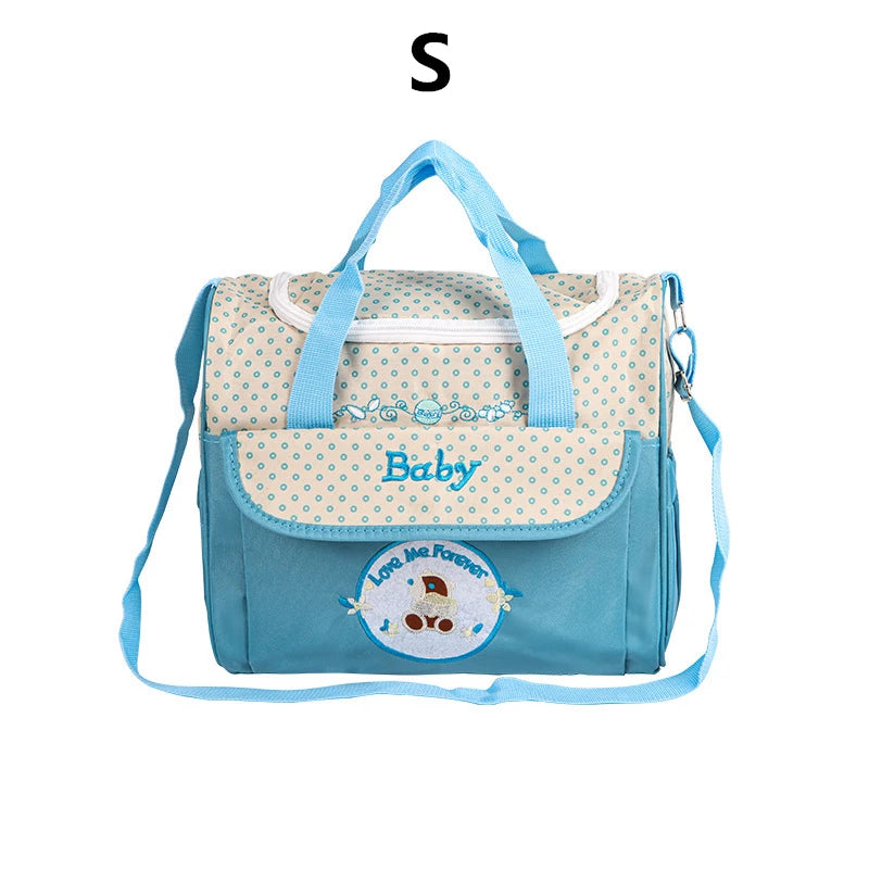 Sac à langer bandoulière imperméable motif ours, sac de maman portable, sac à couches