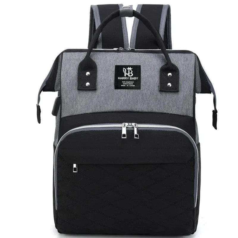 Sac à Langer Sac à Dos - Grande Capacité, Compatible Poussette