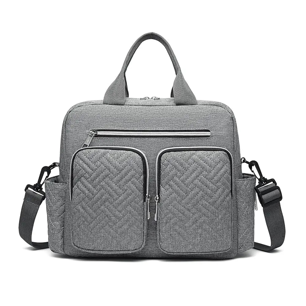 Sac à langer pour bébé, élégant et polyvalent pour mamans et papas, sac de voyage avec poches isothermes pour biberons et collations