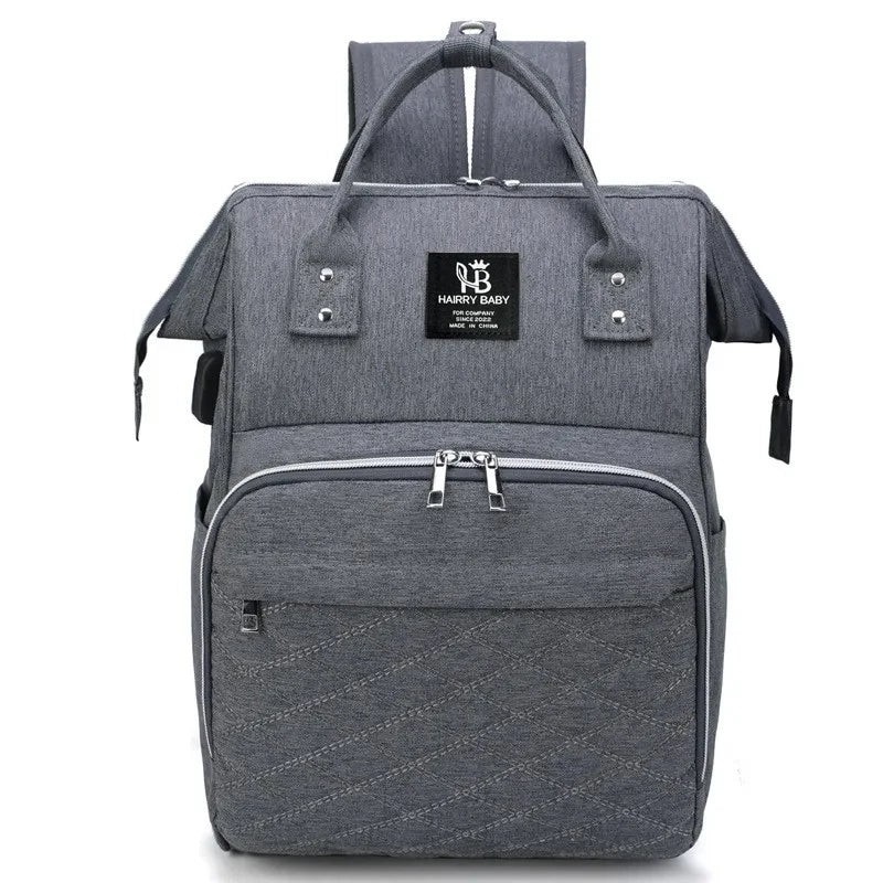 Sac à Langer Sac à Dos - Grande Capacité, Compatible Poussette