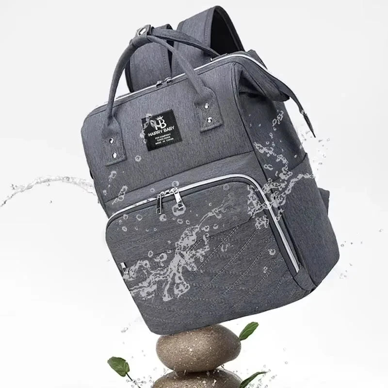 Sac à Langer Sac à Dos - Grande Capacité, Compatible Poussette