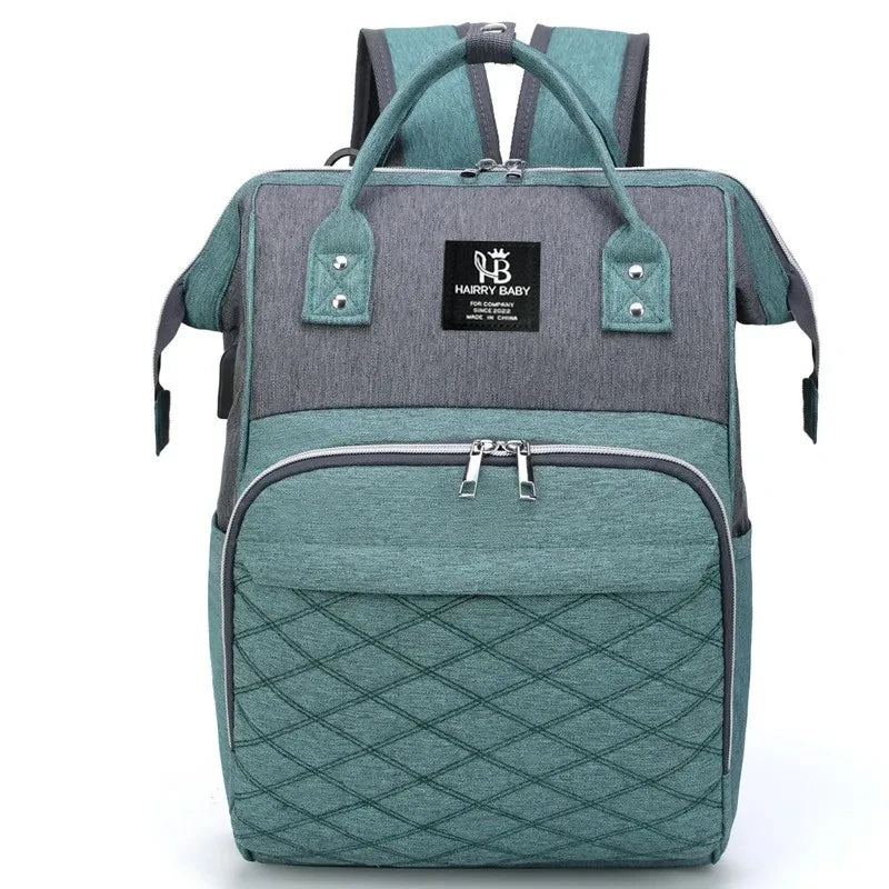 Sac à Langer Sac à Dos - Grande Capacité, Compatible Poussette