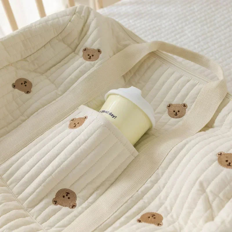 Sac a langer fourre-tout pliable