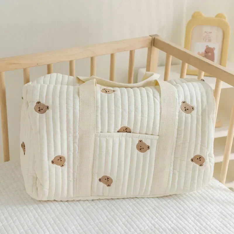 Sac a langer fourre-tout pliable