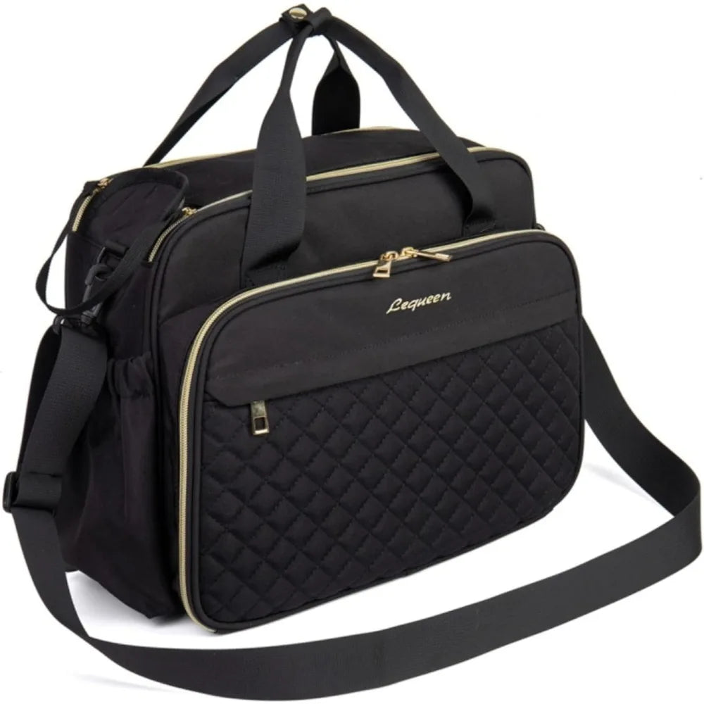 Sac à langer à bandoulière pour bébé, fourre-tout pour sac à couches pour bébé, grand sac à bandoulière de voyage à large ouverture, sac à couches pour maman
