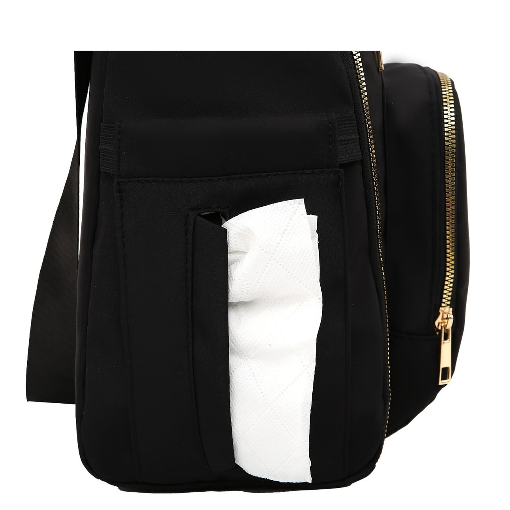 Sac à langer bandoulière format cartable, 2 coloris