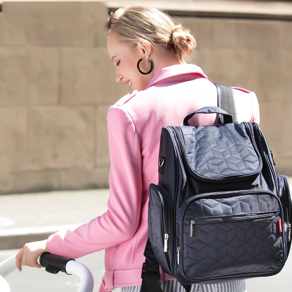 Sac à langer bandoulière élégant, 2 coloris