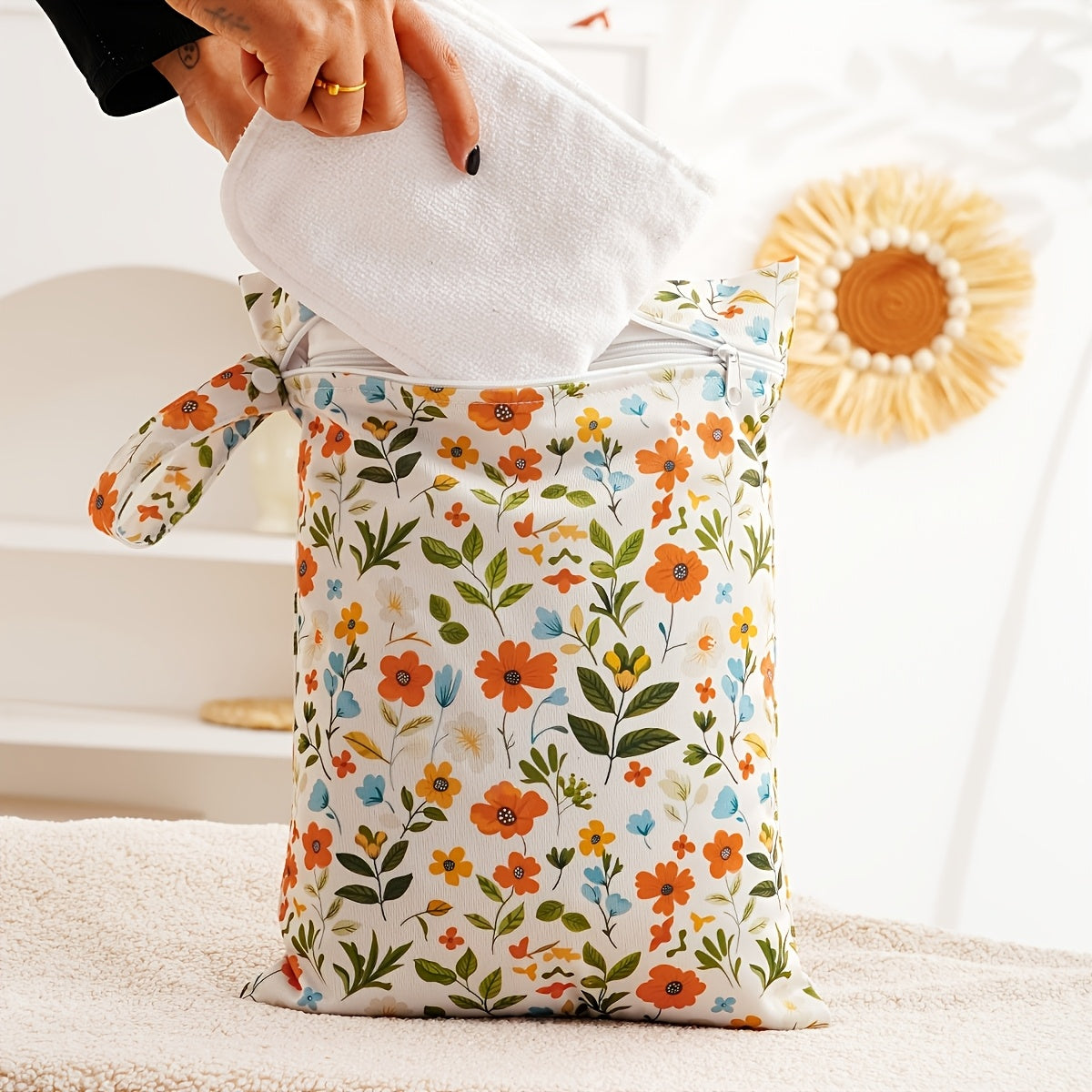Lot de 2 pochettes de rangement, 4 motifs