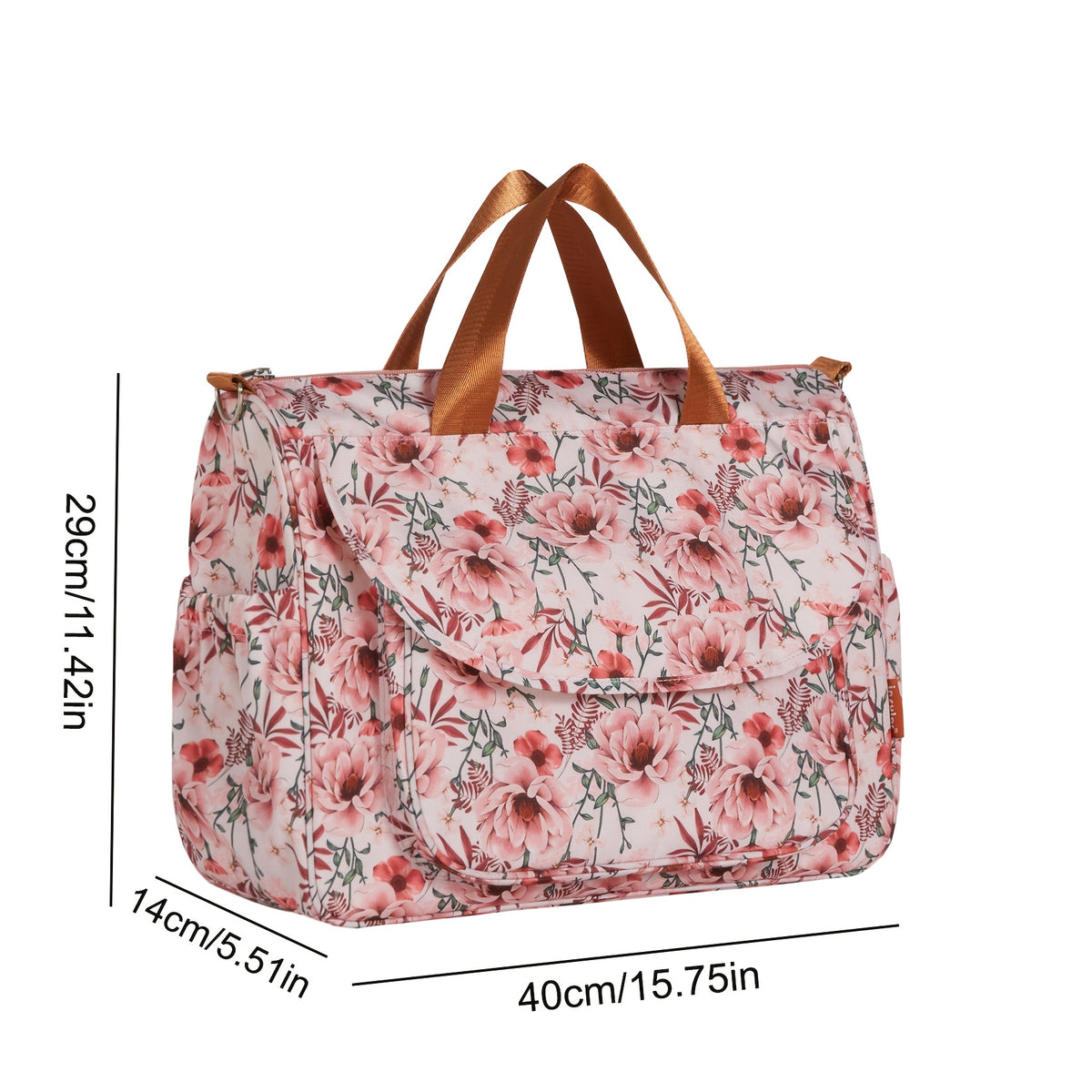 Sac à langer cabas multifonction, 2 coloris