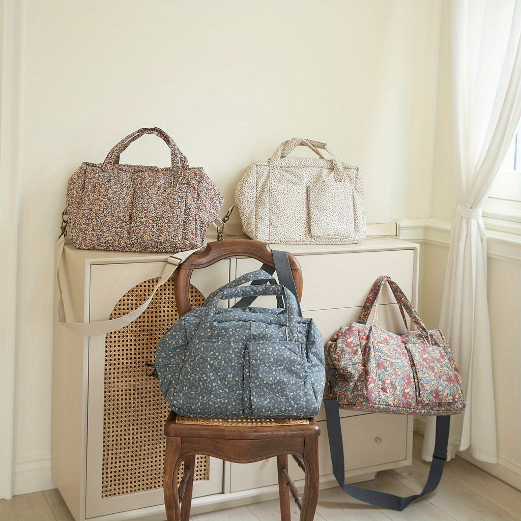 Sac à langer week-end matelassé, 3 motifs