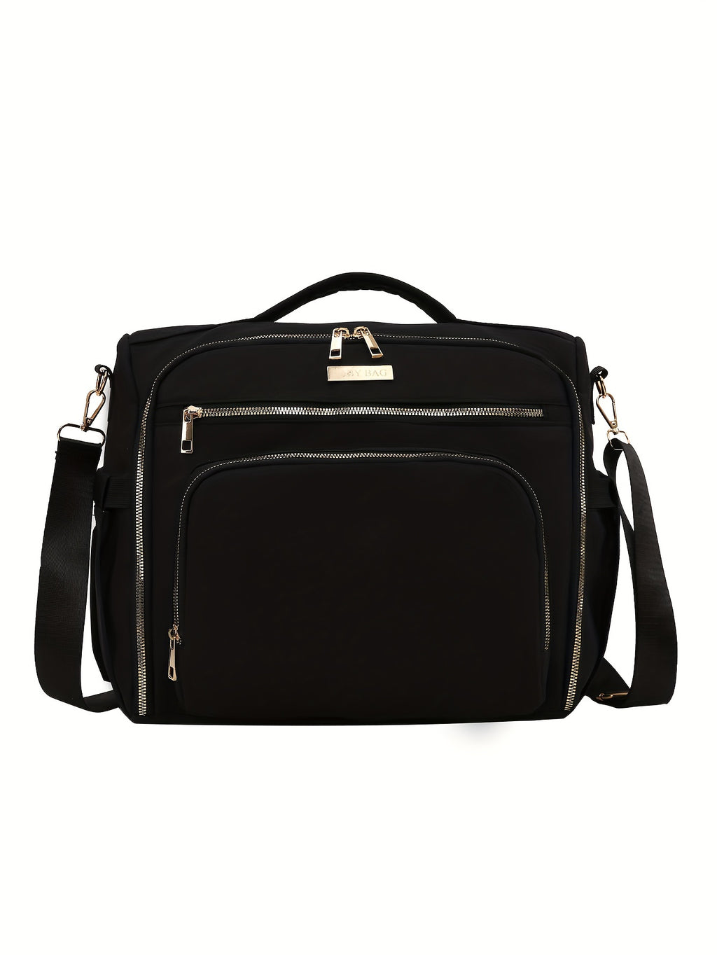 Sac à langer bandoulière format cartable, 2 coloris