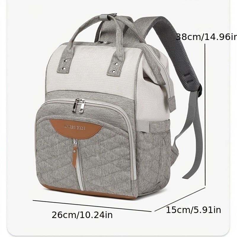Sac à dos à langer, tapis inclus et sangles poussette, 4 coloris