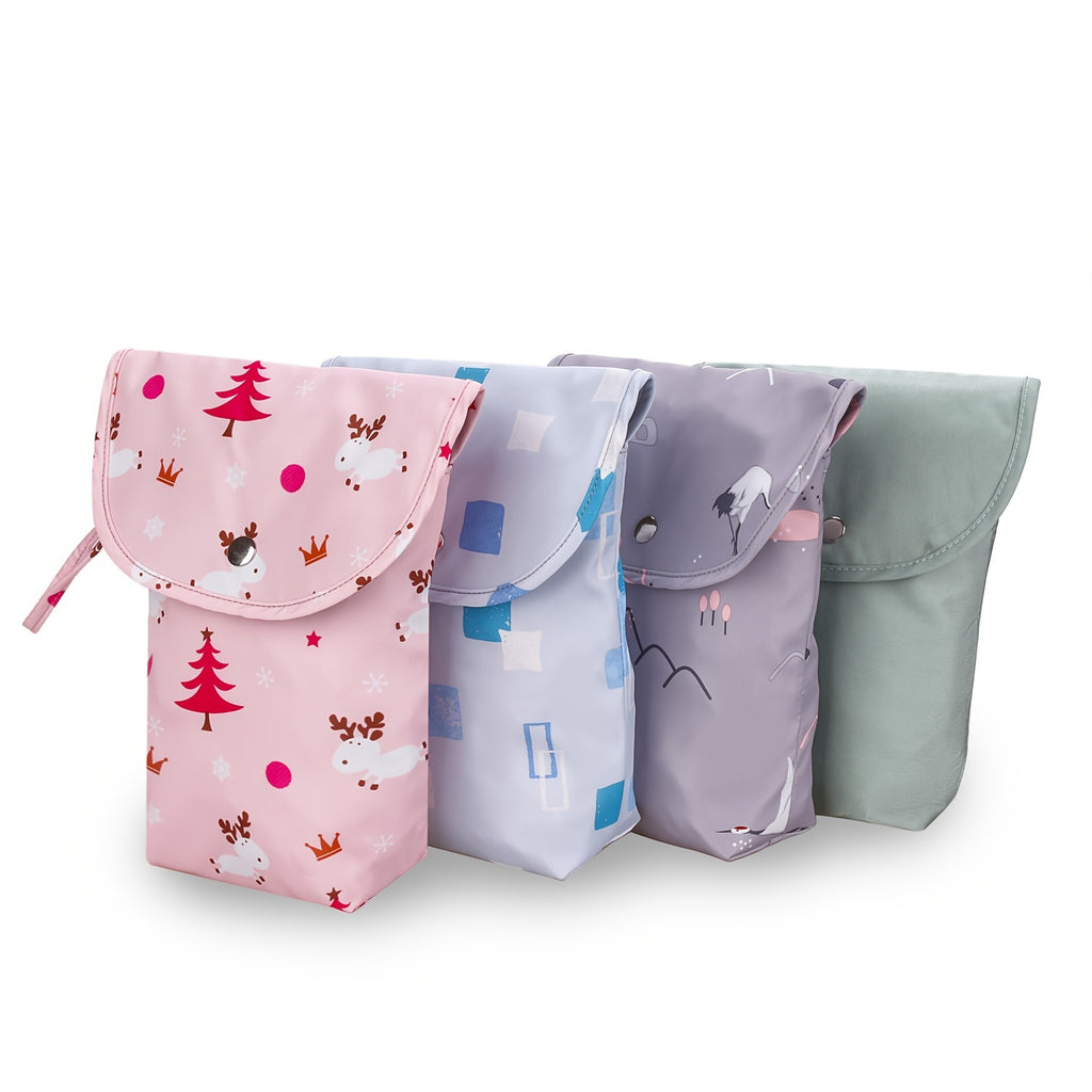 Pochette de rangement à couches, 4 motifs