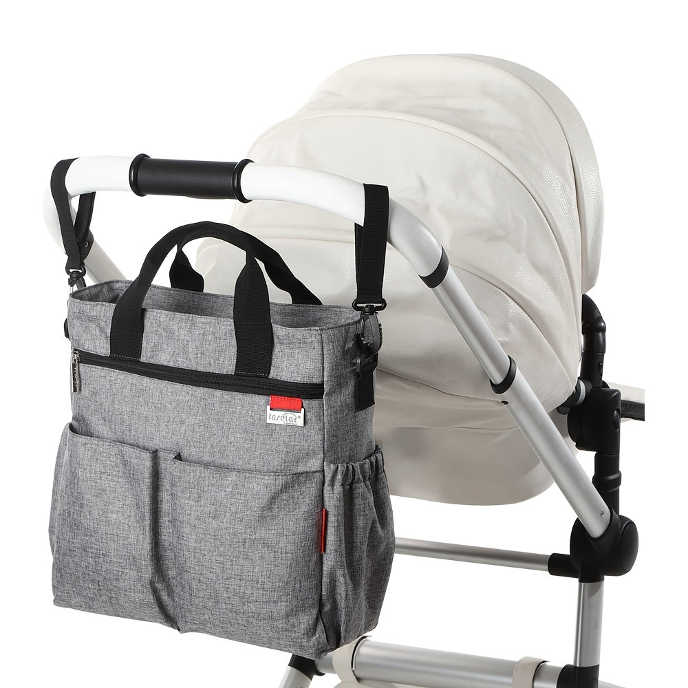 Sac à langer cabas grande capacité, compartiments