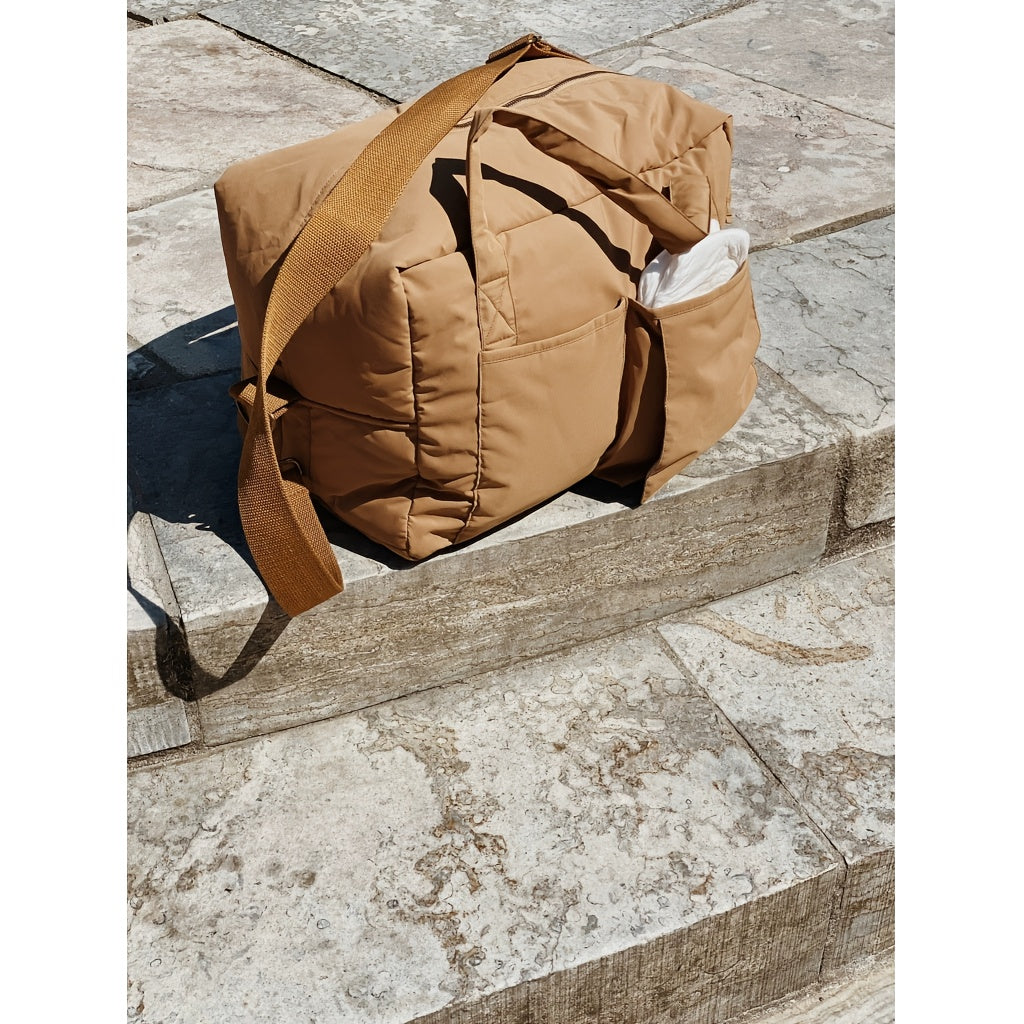 Sac à langer grand marron