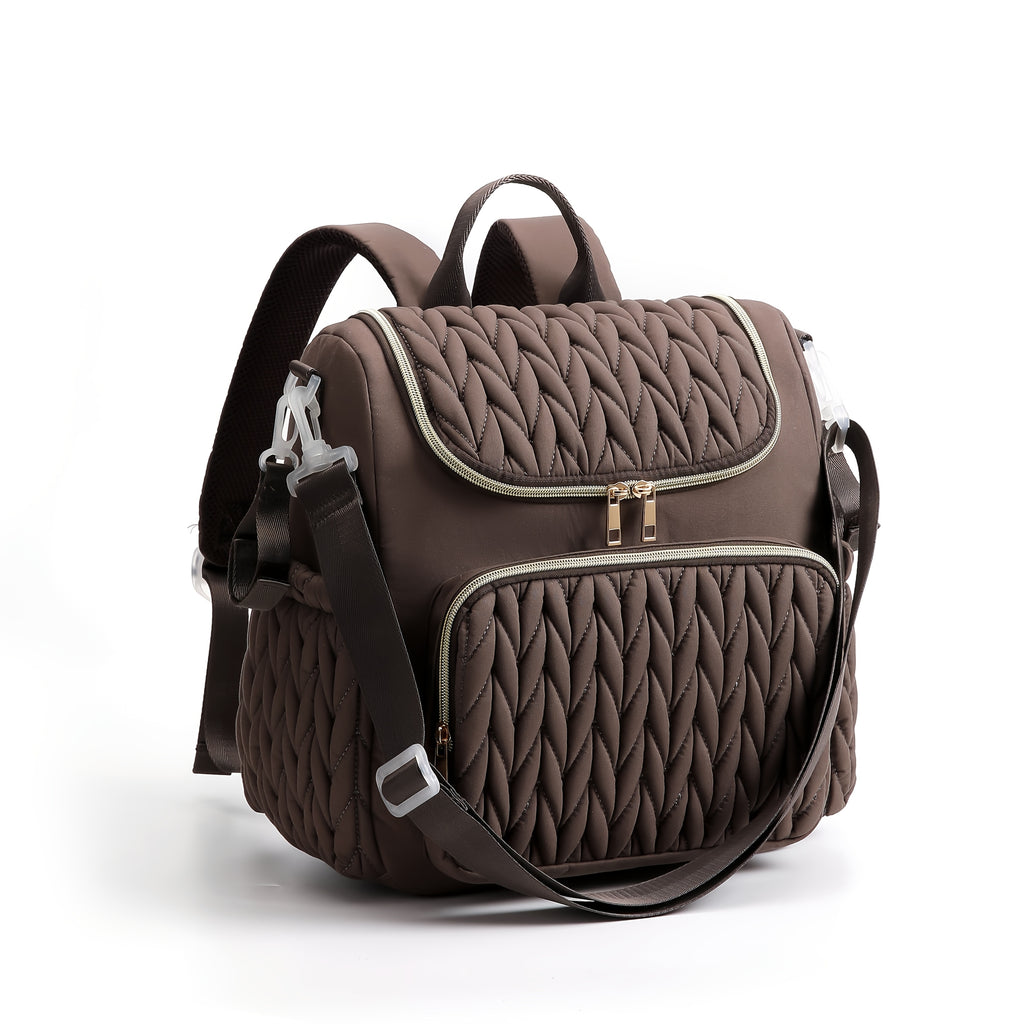 Nouveau Sac Tressé Marron