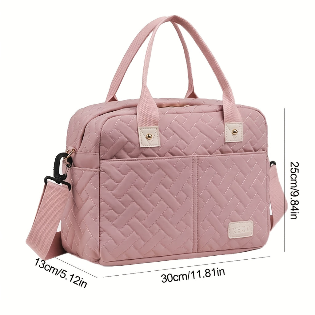 Sac à langer cabas matelassé patchwork, 3 motifs