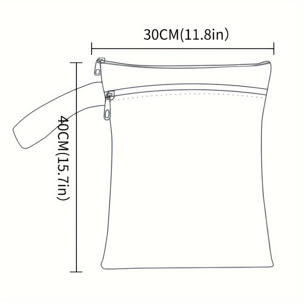 Lot de 2 pochettes à langer imprimées, 4 motifs