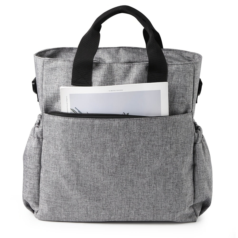 Sac à langer cabas grande capacité, compartiments