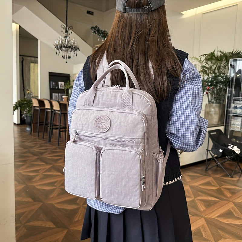 Sac à dos à langer souple, grande contenance