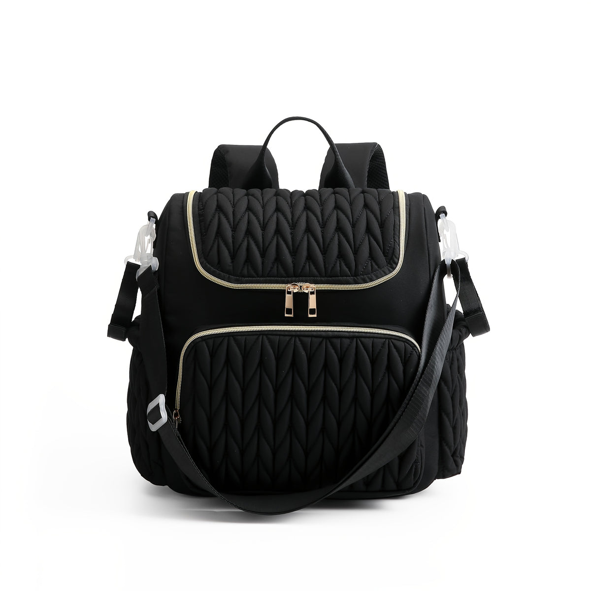 Nouveau Sac Tressé Noir