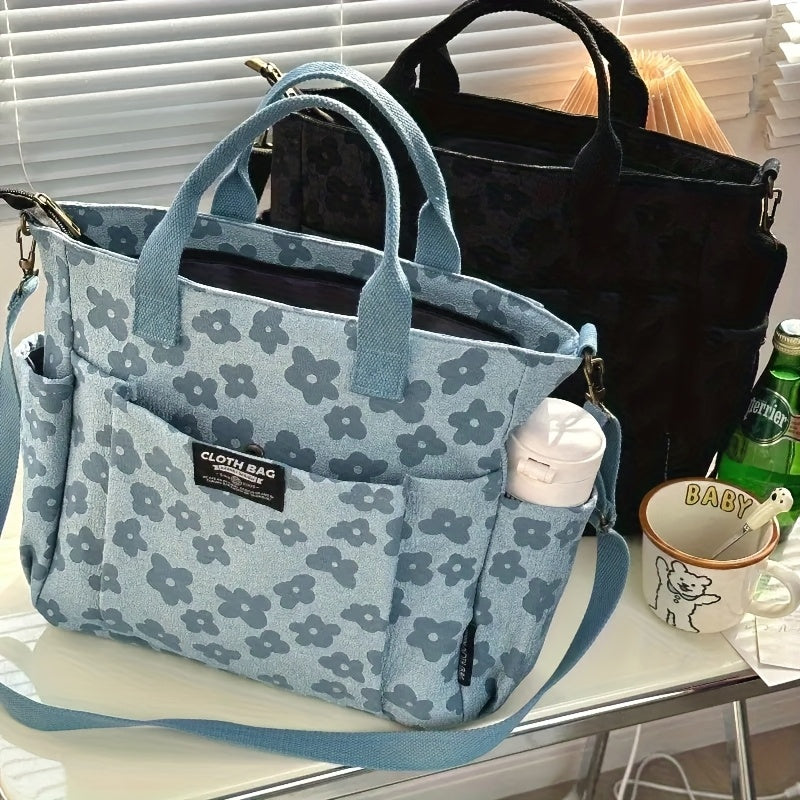 Sacoche pour femme originale faite  la main avec fleur 3D sac bandoulire  fermeture clair paissie sac  main simple pour les trajets quotidiens sac  une seule paule pour femme