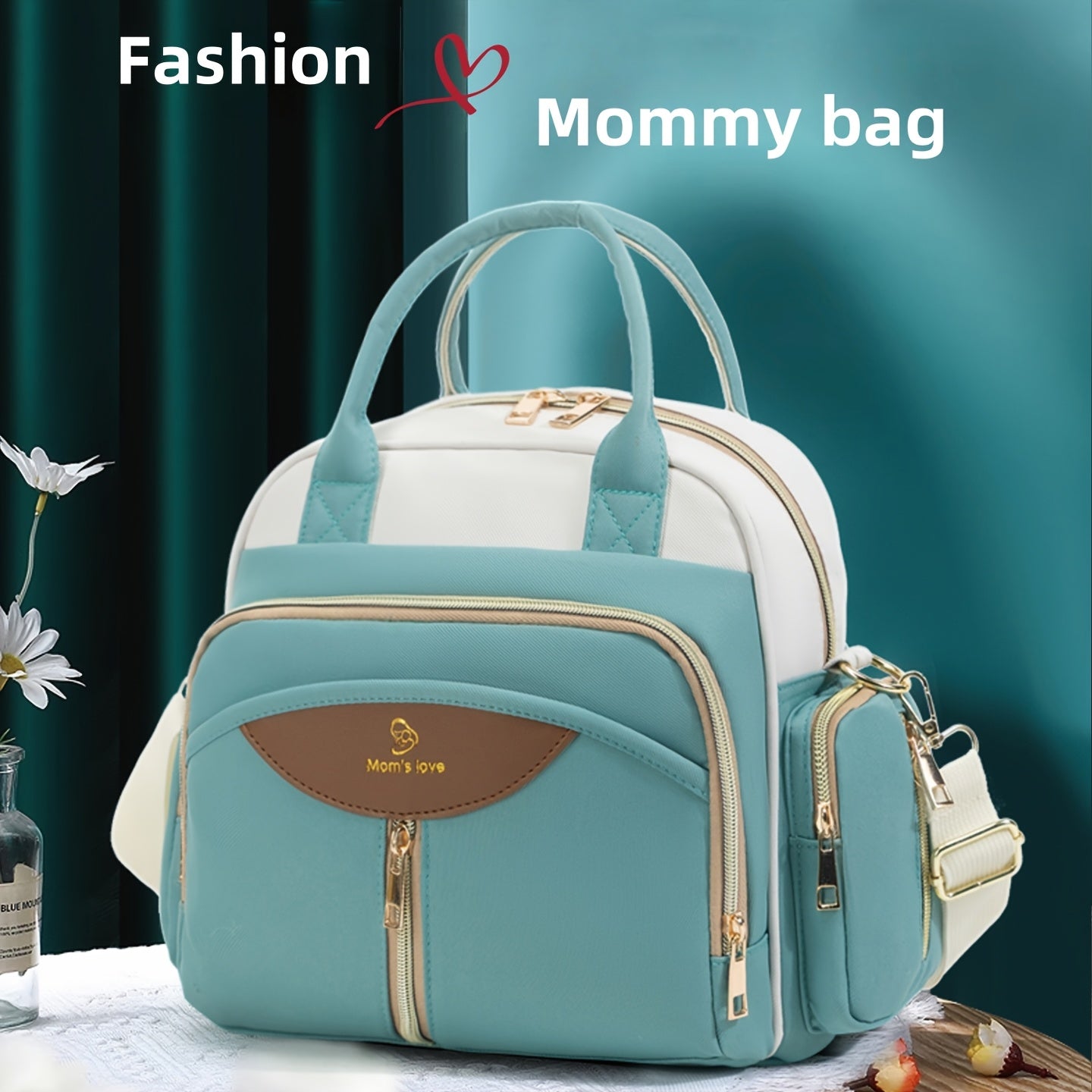 Grand Sac Parent Multifonction Lger  Sacoche  Dos Vintage pour Maternit et Sorties Style Voyage avec 4 Options de Couleurs Cadeau Idal pour les Vacances